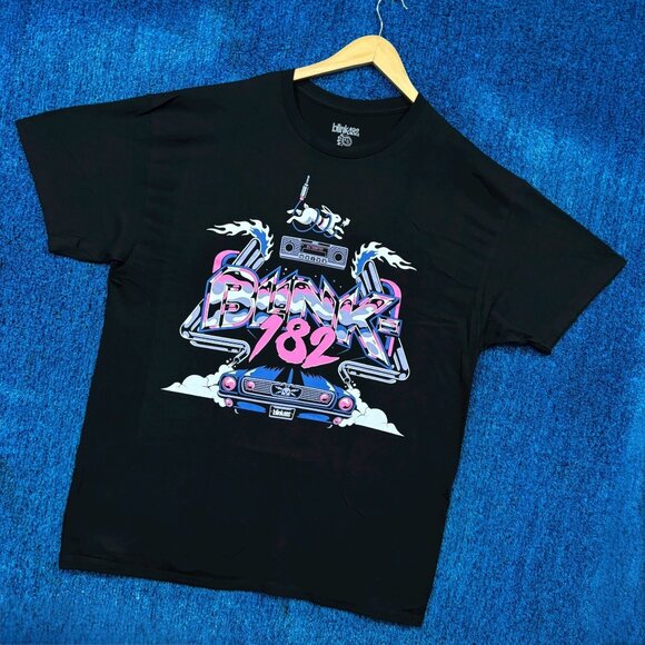 Blink-182 “One More Time; Terrified” Graphic Punk Rock Album T-Shirt Size Extra - Picture 3 of 4